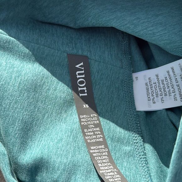 VUORI Clean Elevation Shorty Luna Heather XS NWT BIKE SHORT BLUE 6"‎ inseam - Picture 5 of 6